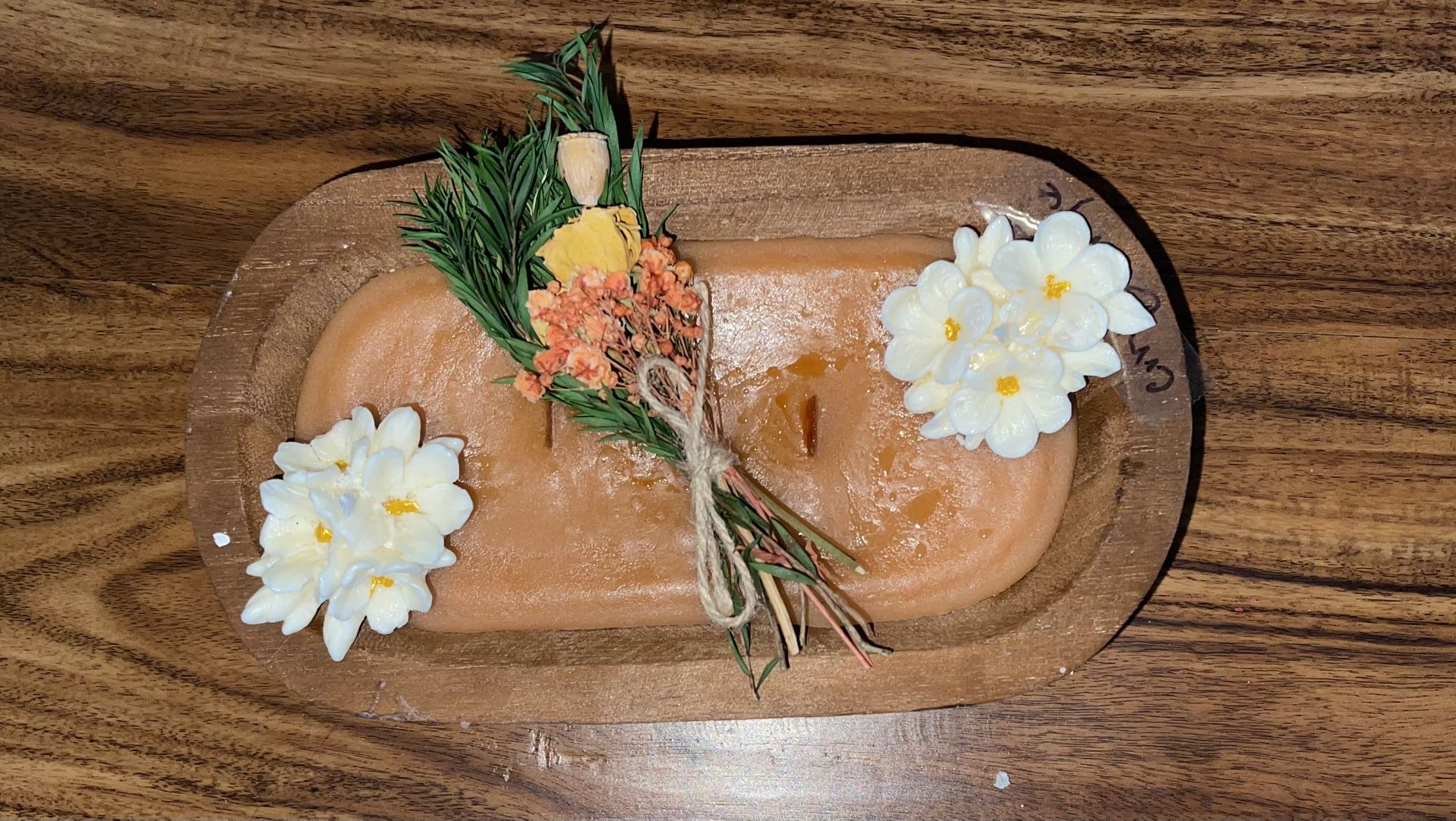 Beeswax Dough Bowl Candles