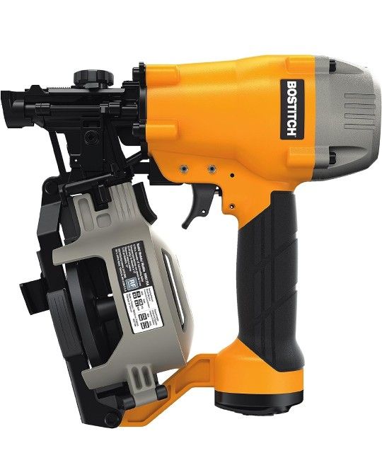 BOSTITCH Roofing Nailer, Coil, 15-Degree (BRN175A)
/ CLAVADORA DE ROOFING TECHOS De 15 GRADOS de 3/4 Hasta 1-3/4 NUEVA