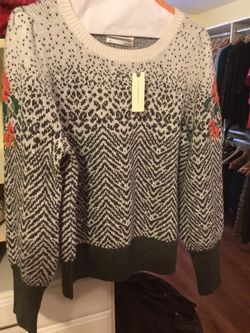 Anthropologie wool cashmere sweater