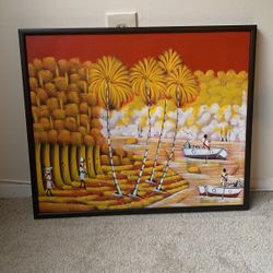 Oil Painting Red Sea