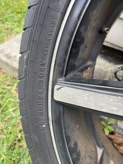 21” Rims And Tires