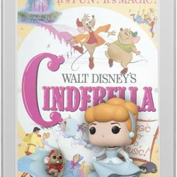 Funko Pop! Movie Poster: Disney 100 - Cinderella, Cinderella with Jaq