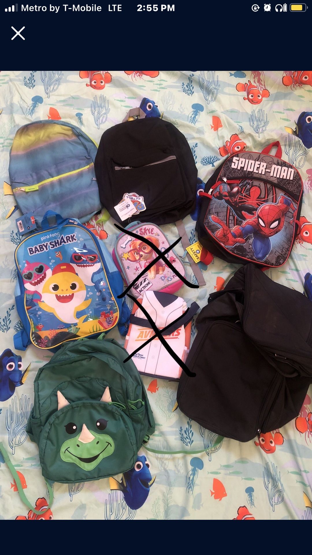 New Backpacks And Duffle Bag