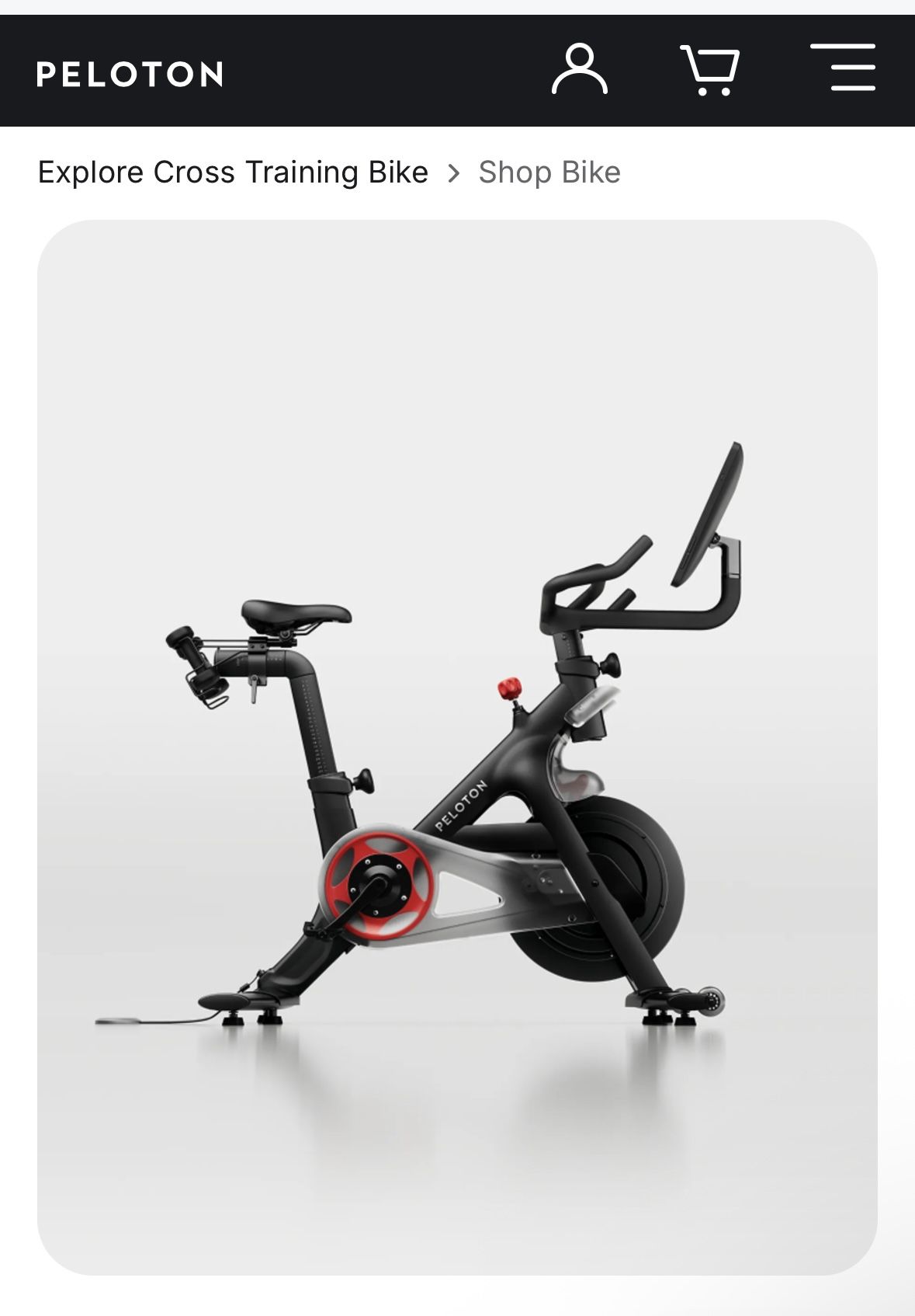 Peloton Exercise Bike