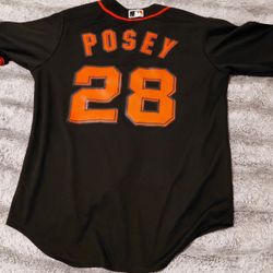San Francisco Giants Buster Posey  Large (14/16) Jersey #28