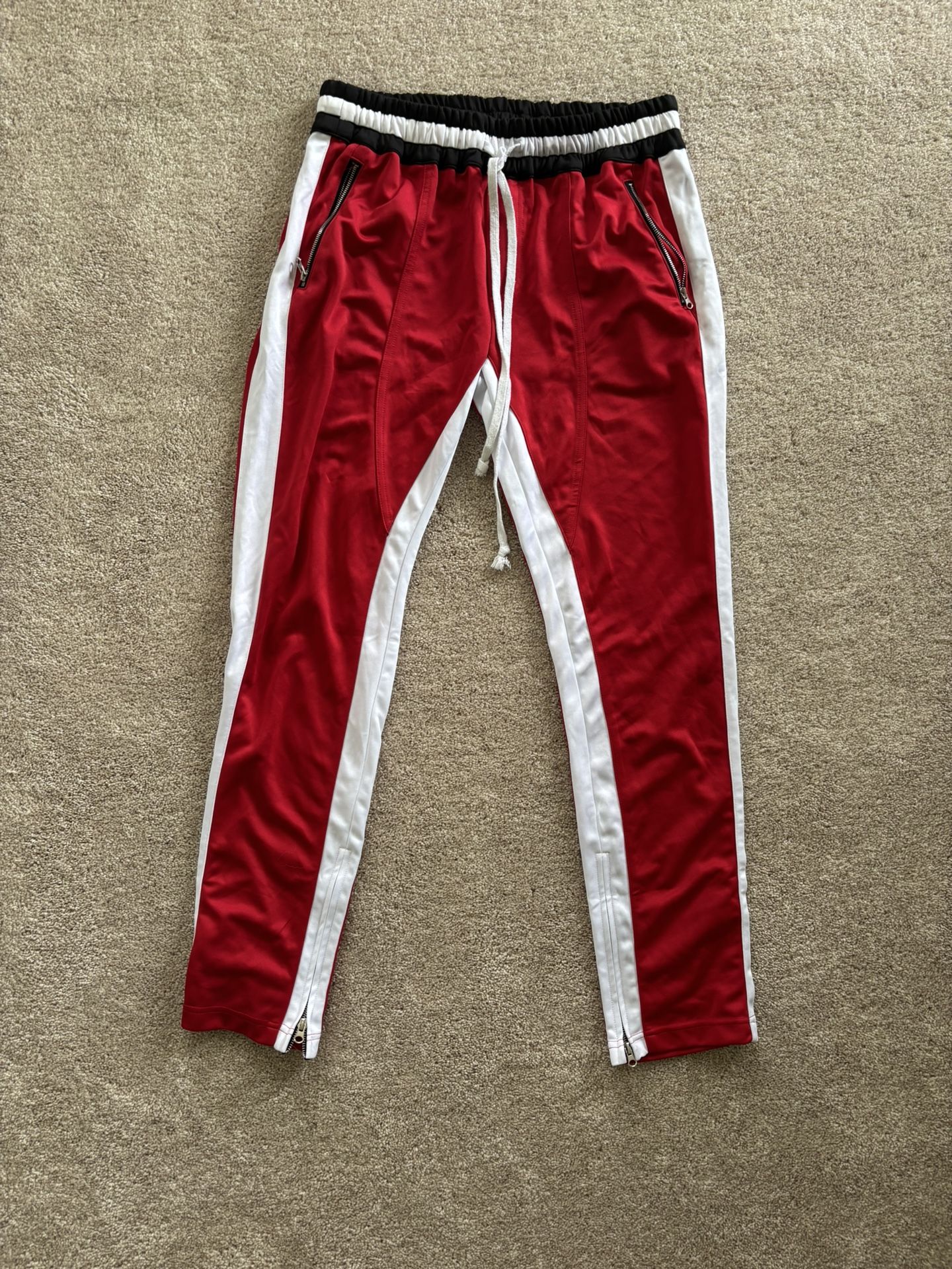 Red Joggers