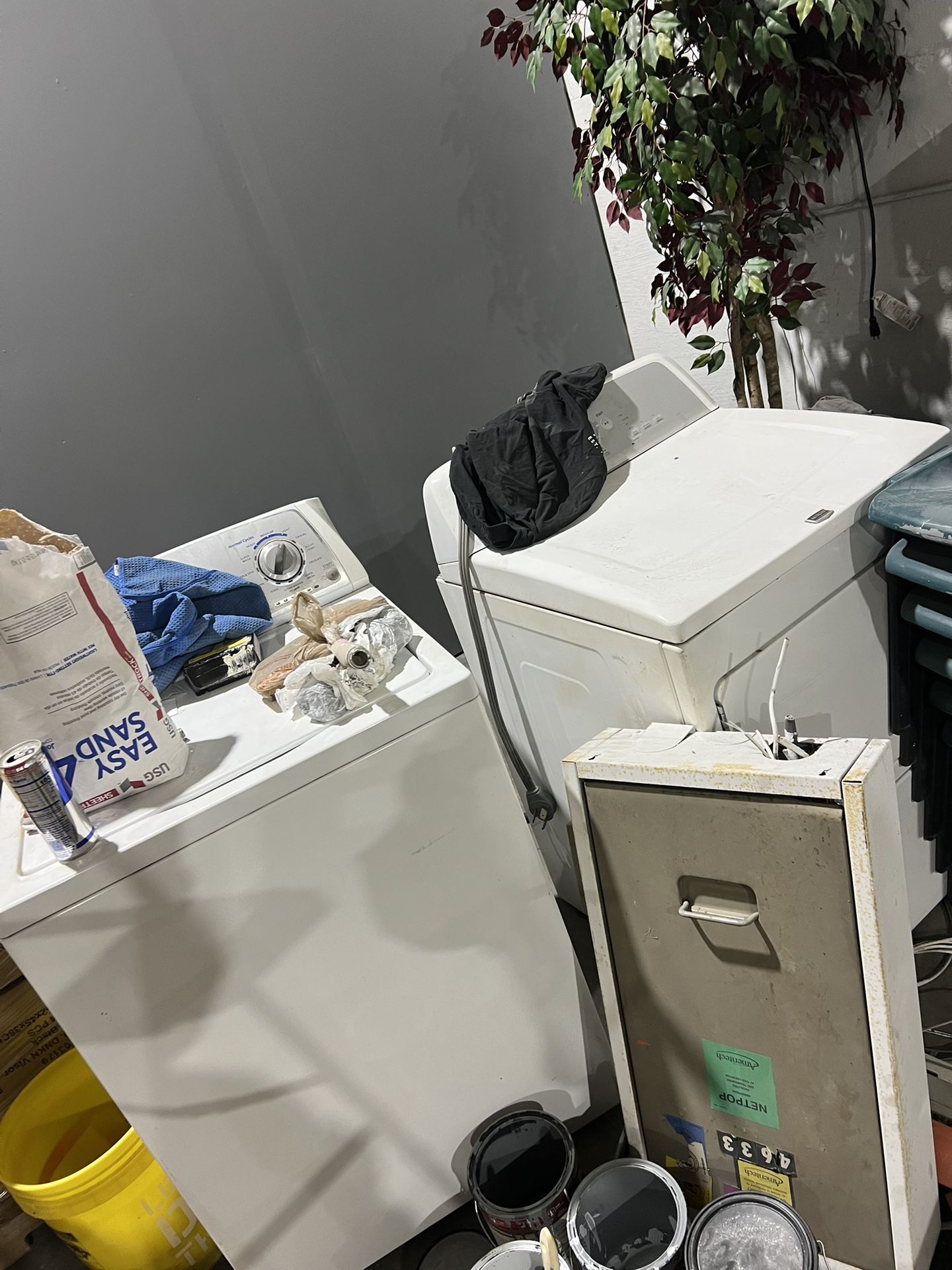 Free Washer and Dryer and Fridge