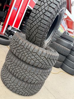 Vendo set de llantas 315/70r17 Goodyear 95% de Vida