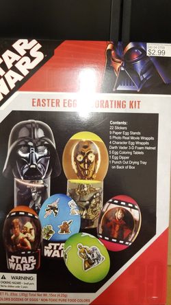 Star wars easter egg decorating kit