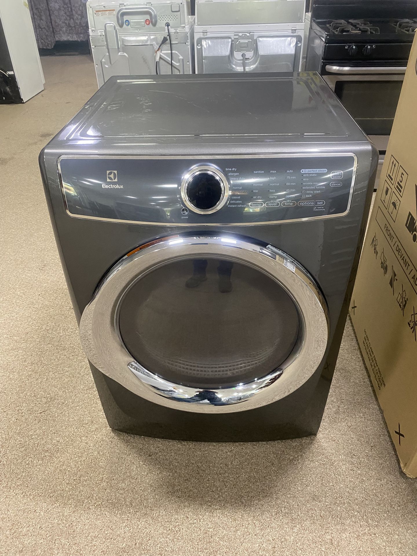 Electrolux Electric Dryer With Steam Care