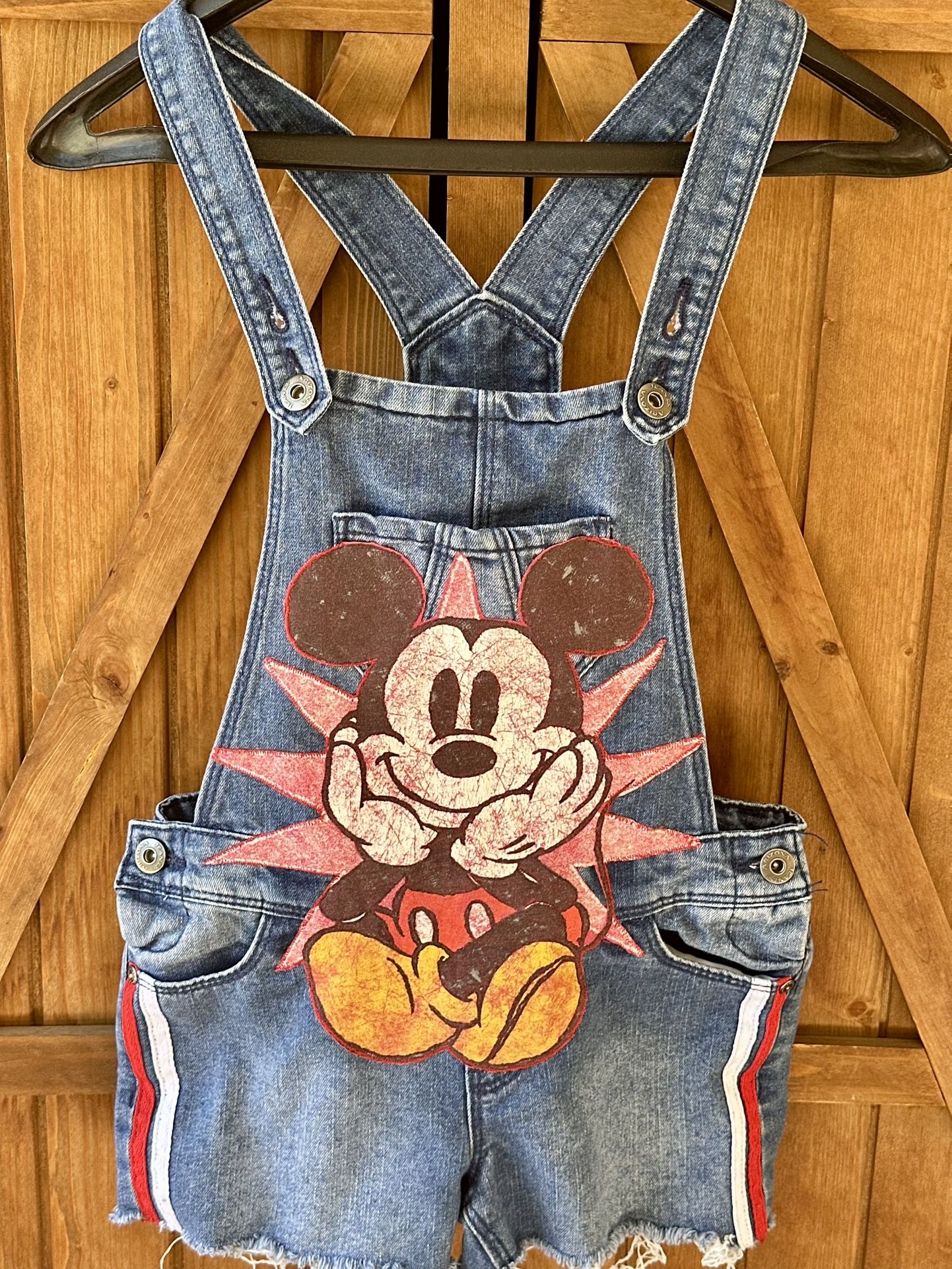 Girl's Bibs "Mickey Mouse"-8 Reg