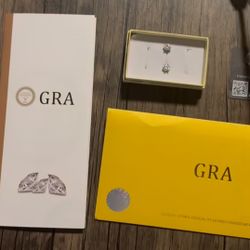 Moissanite Stud Earrings