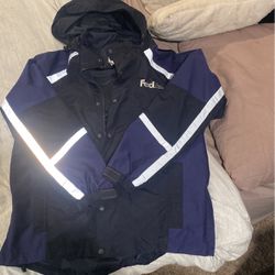 fedex weatherproof jacket