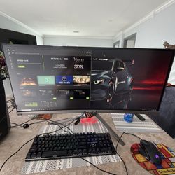 34” Curved Ultrawide Monitor ASUS Rog