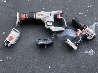 Porter Cable cordless tools