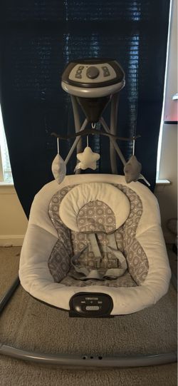 Baby Swing with Mobile and Vibration