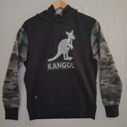 Men's Kangol Camo Contrast Hoodie : New With Tags : Size Medium