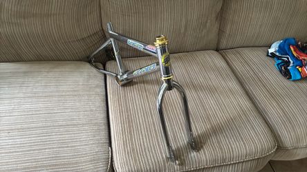 Dyno VFR pit bike frame and fork GT BMX