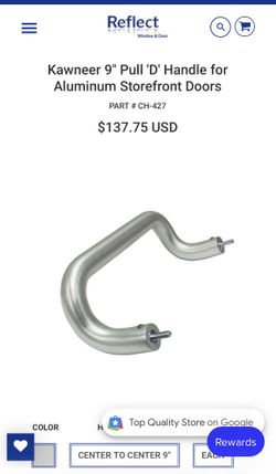 Commerical Door Handle 