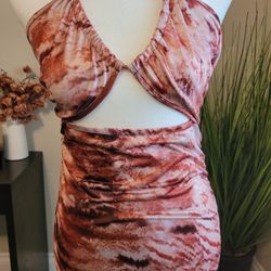 Womens Cutout Dress