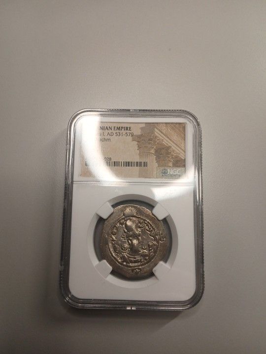 Sasanian Empire Ancient Silver