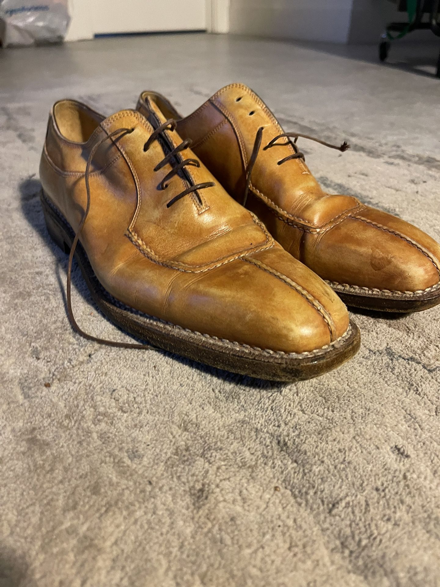 Italian Leather Dress Shoes In Insane Condition