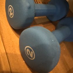 2lb Dumbbell weights