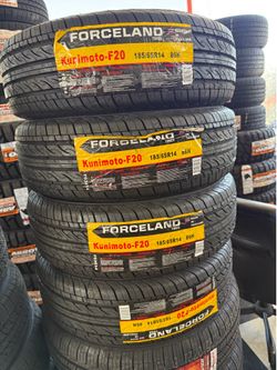 Vendo 185/65/R14 las 4 llantas nuevas Forceland por $240