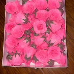 50 Glitter Roses