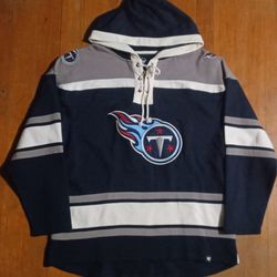 Tennessee Titans Men's Size Xlarge Hoodie Brand 47 New Stitched Ward Henry Okonkwo  Shirt