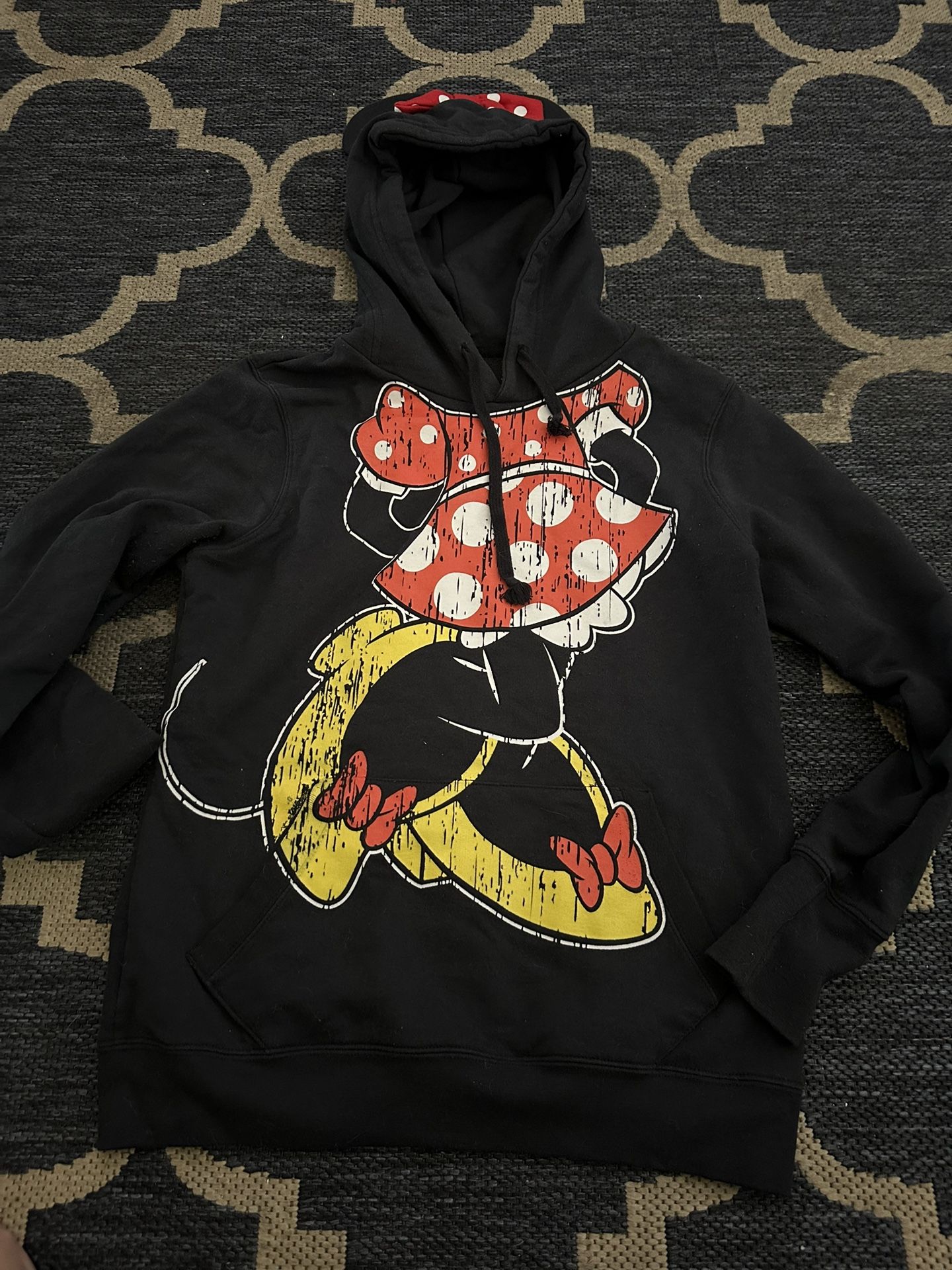 Minnie Mouse Hoodie Women’s Size m