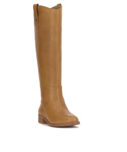 I.N.C. Fawn Wide-Calf Leather Knee High Boots,