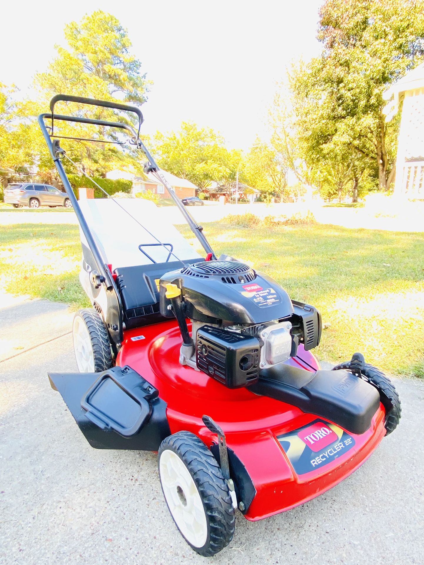 Walk Behind Toro Lawn Mower 149cc Toro Recycler 22” 149cc Self
