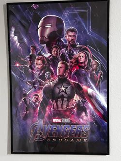 Avengers Endgame Framed Poster