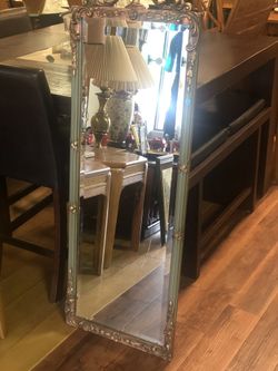 Vintage castle mirror