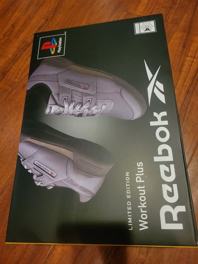 Reebok Playstation  Workout Plus Sz 12 Limited Edition 