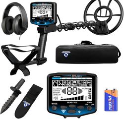 New-Metal Detector for Adults Professional, Higher Accuracy Gold Silver Metal Detectors Kit, Intelligent NORM Mode for Beginner, 6 Modes, Advanced DSP