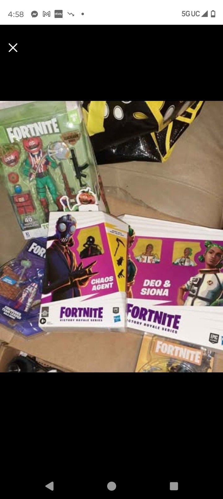 5 Fortnite Figures New In Box $20 For All Local Pick Up