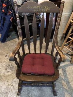 Wooden Rocking Chair