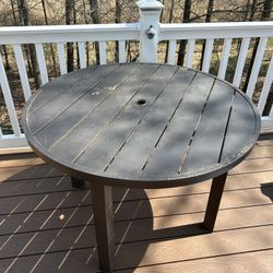 Metal Patio Table