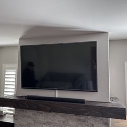 LG 4K TV and Soundbar