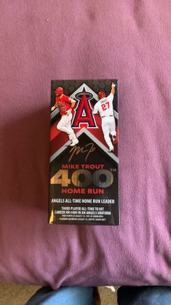 Mike Trout Commemorative 400  H.R Bobblehead