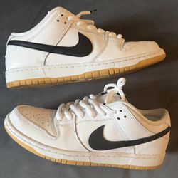 Nike SB Dunk Low Pro ‘White Gum’ Size 10.5M
