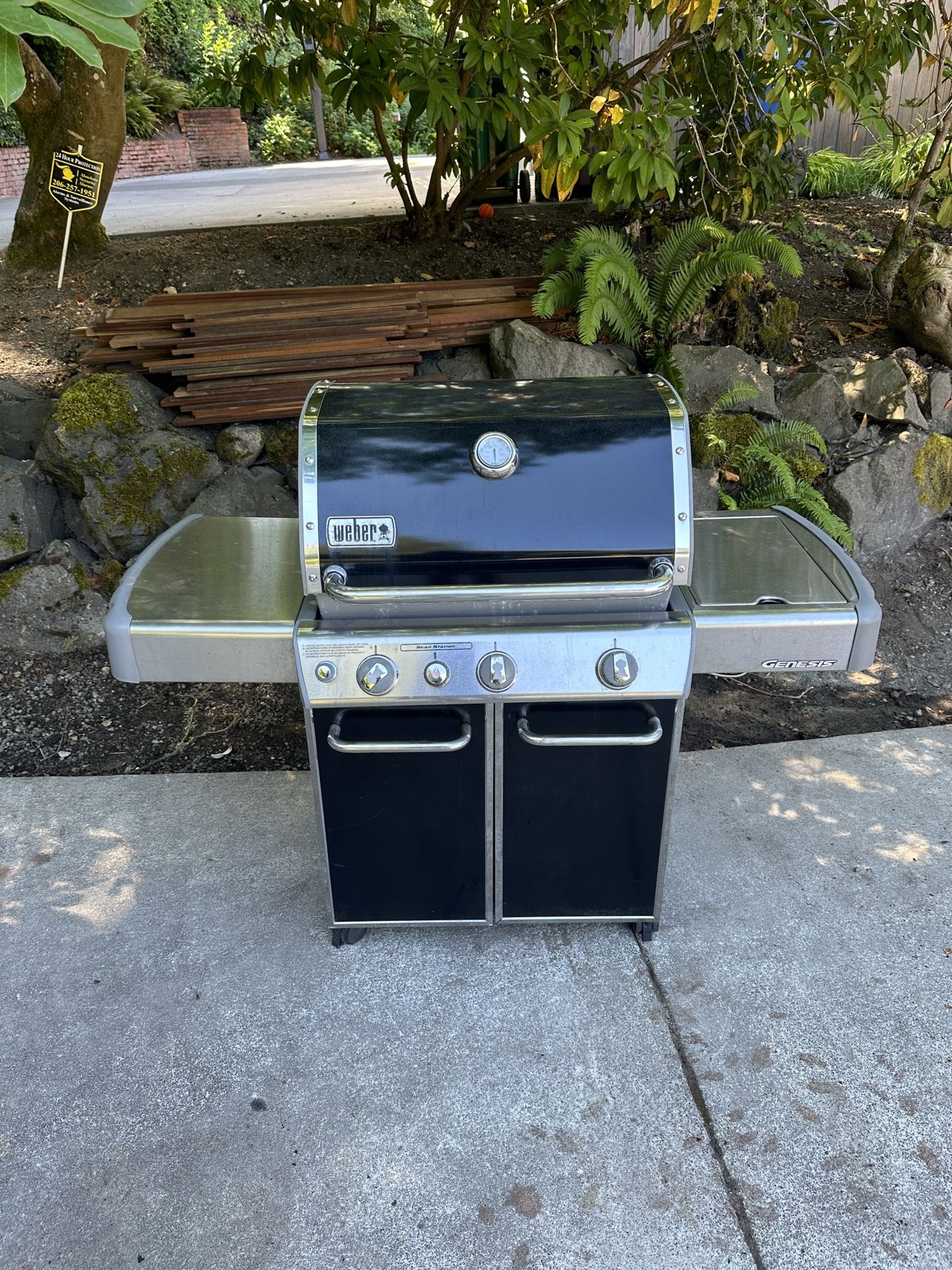 Weber Genesis Gas Grill w/ Side Burner