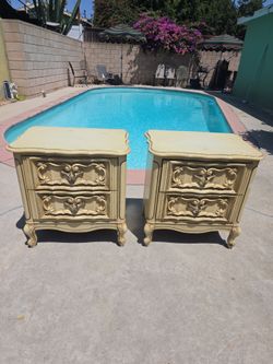 French Provincial Nightstands