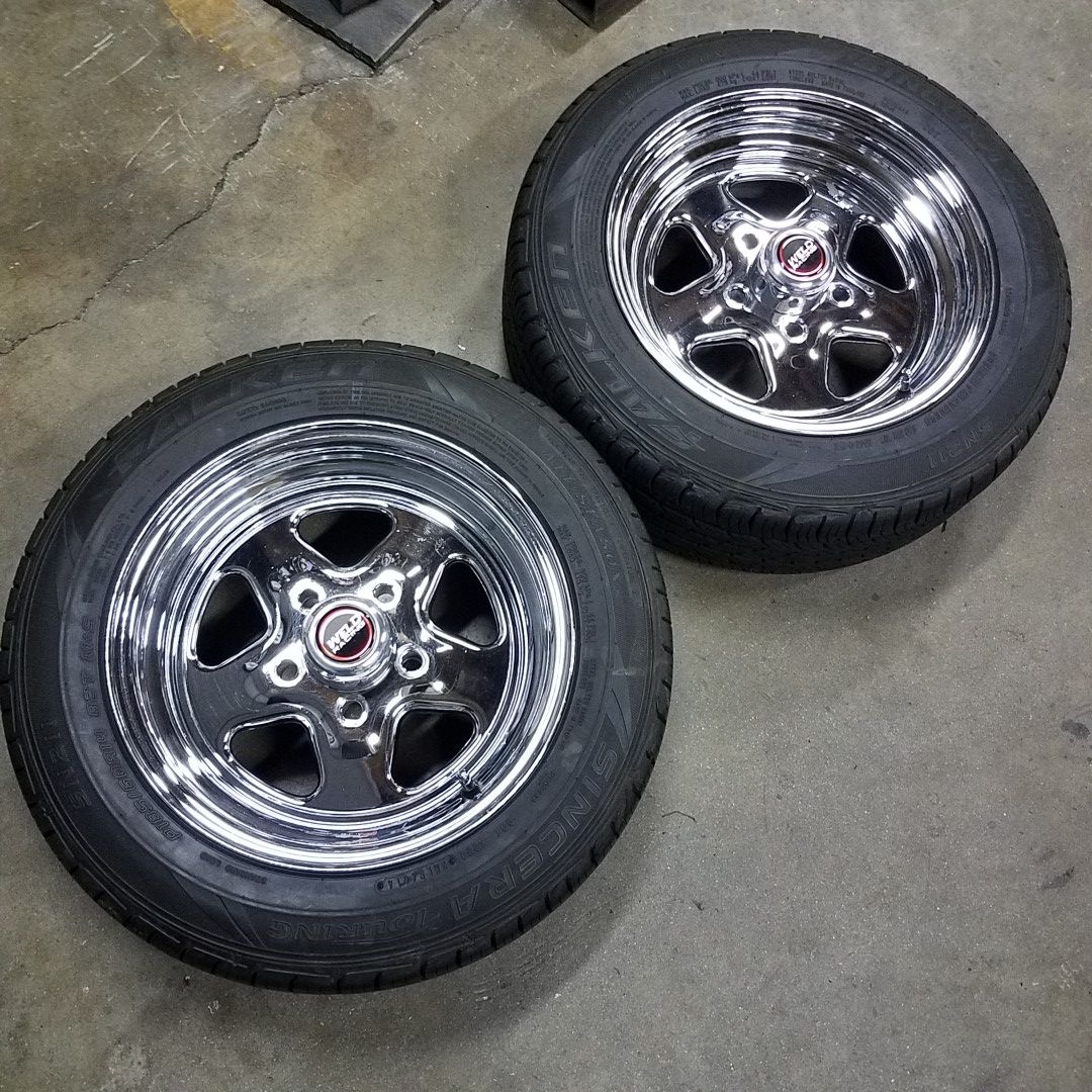 Weld Pro stars 14" wheels Rims 185 60 14 5x4.5 bolt Ford mustang fairlane comet falcon maverick