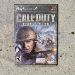 PS2 Call Of Duty: Finest Hour