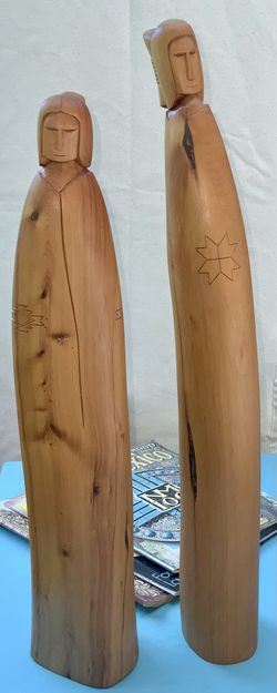 Hand Carved Navajo Treasures by Nathaniel Tsosie Signed and Numbered