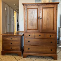 Dresser and nightstand 