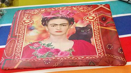 Frida Kahlo Wristlet